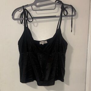 WeWoreWhat Elegant Black Camisole